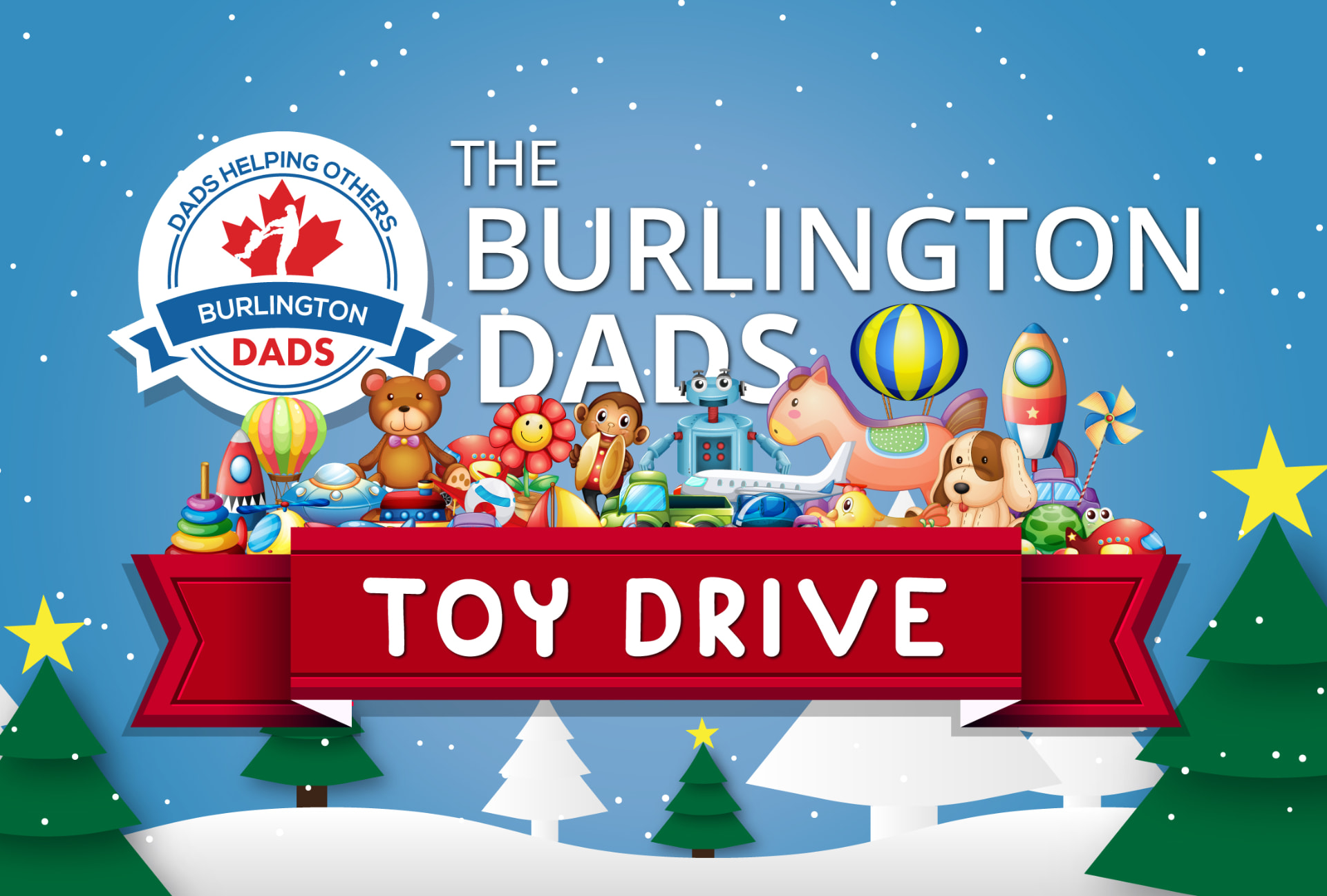 The Christmas Toy Drive — Burlington Dads event